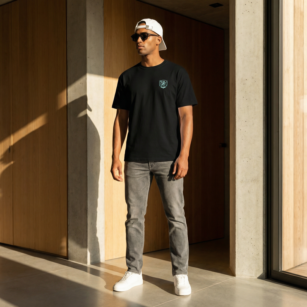 تيشيرت التطريز الكلاسيكي