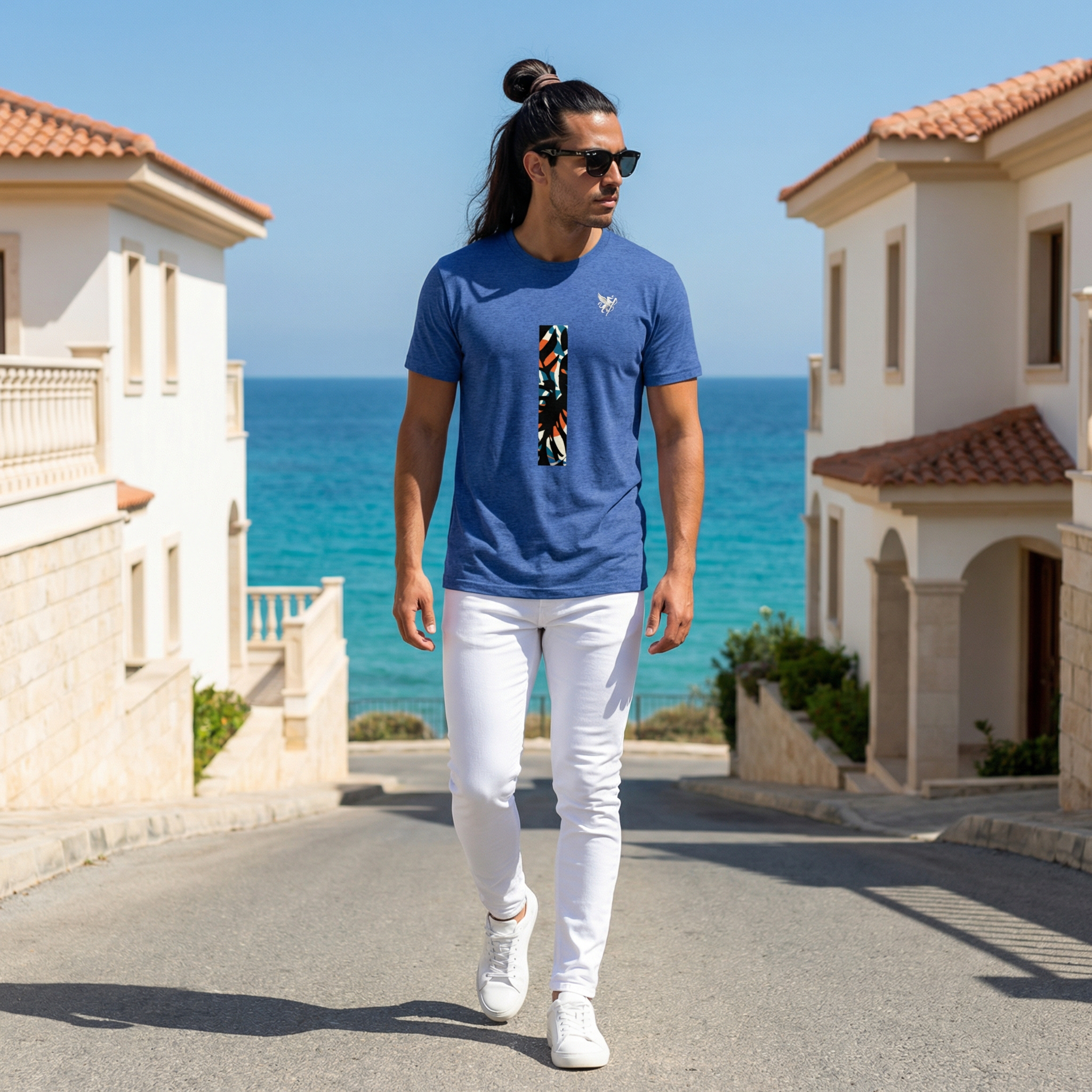 تي شيرت بأكمام قصيرة