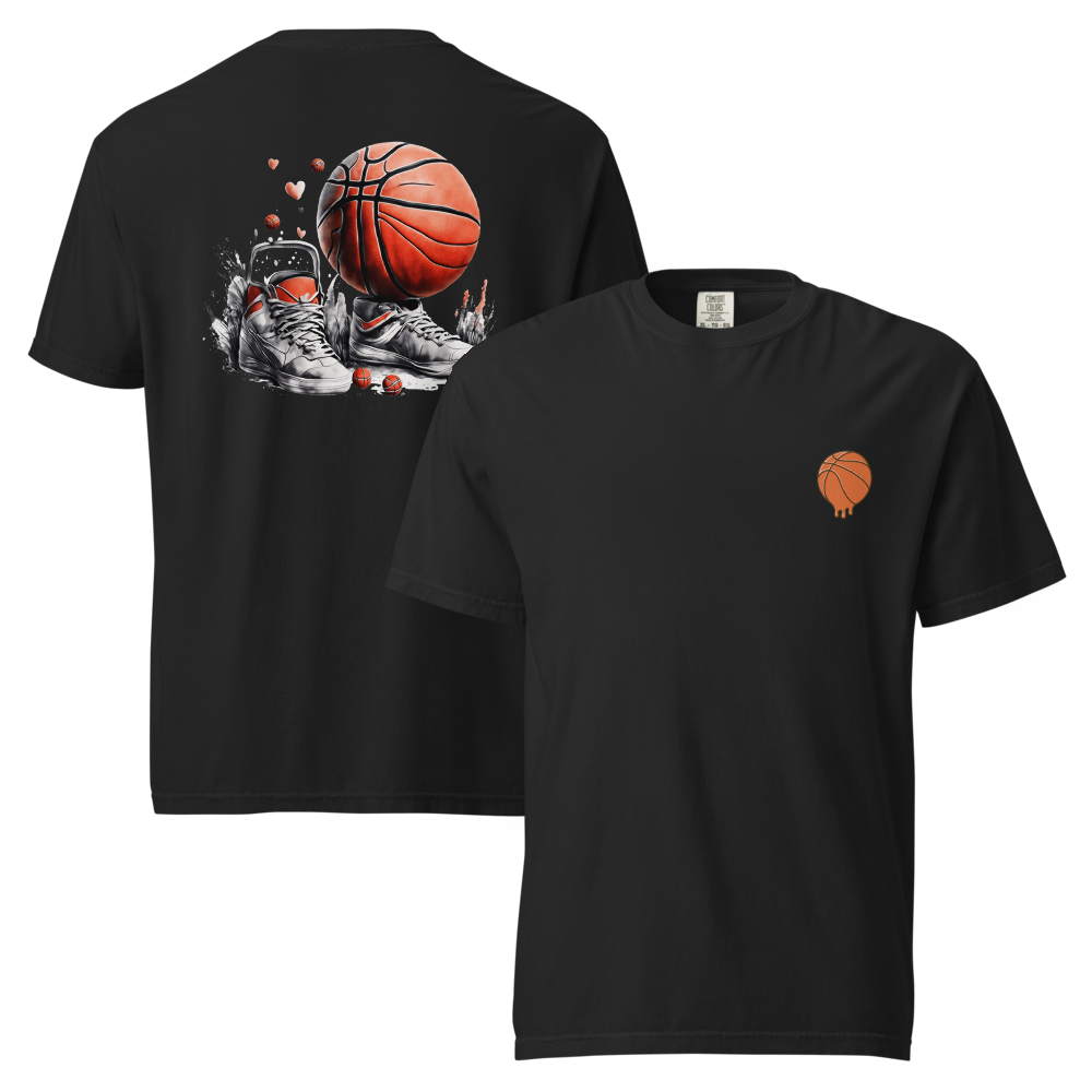 Unisex garment-dyed heavyweight t-shirt